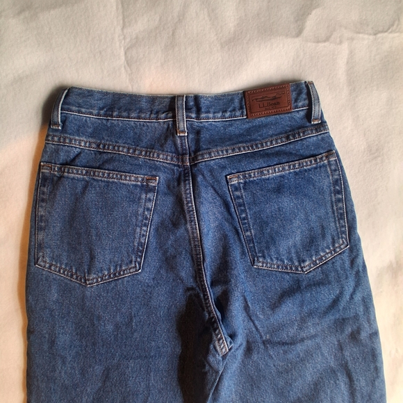 L.L. Bean Classic Fit Lined Jeans Men’s 30x34 Blue Denim Workwear. - Picture 8 of 12